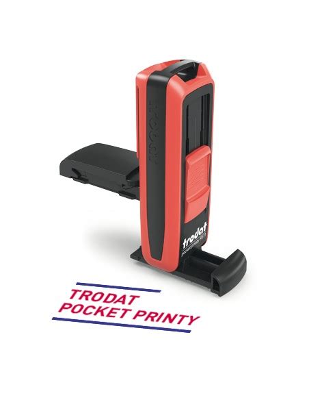 Timbro Tascabile Pocket Printy 9511 Trodat