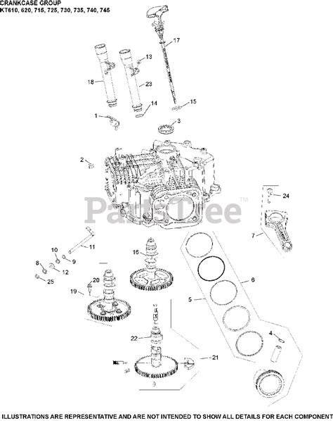 Kohler Kt725 3102 Kohler 7000 Series Engine Made For Toro 46 Off
