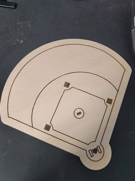 Baseball Field Charcuterie Board Baseball End Of Year Autographs B