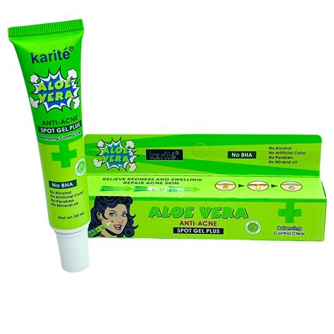 Gel Anti Acne Aloe Vera Karite Nube Rosa