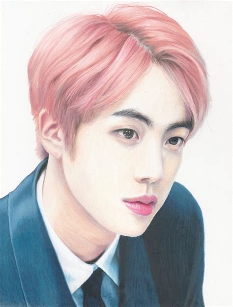 Jin From BTS Drawings