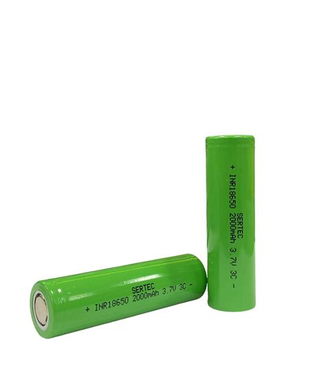 Sertec 3 7V 2000 MAh 3C 18650 Lion Pil Pil Yurdu