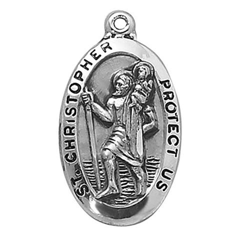 St Christopher Oval Medal