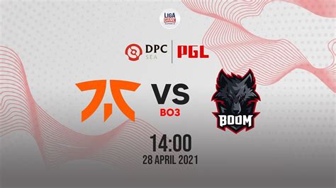 DOTA 2 LIVE FNATIC 2 VS 1 BOOM BO3 DPC SEA 2021 UPPER