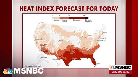 Excessive Heat Warnings Issued Across The South Youtube