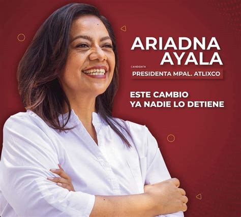 Va por la reelección Ariadna Ayala se registra para contender en el