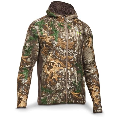 Under Armour Mens Stealth Hoodie Velocity Realtree Xtra Mens