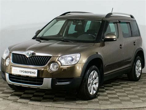 Багажник для Skoda Yeti TURTLE AIR1 с креплением в штатные места в ...