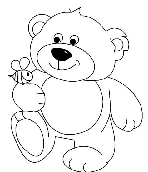 Coloriage Nounours Gratuit Télécharger Et Imprimer Gratuit Sur