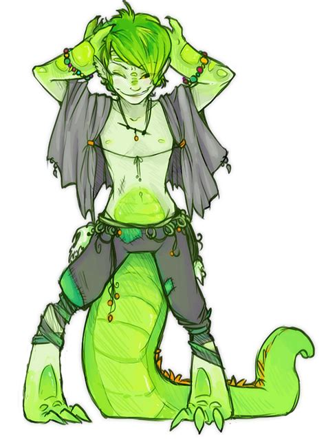 Lizard boy auction -Closed- by Hetraa on DeviantArt