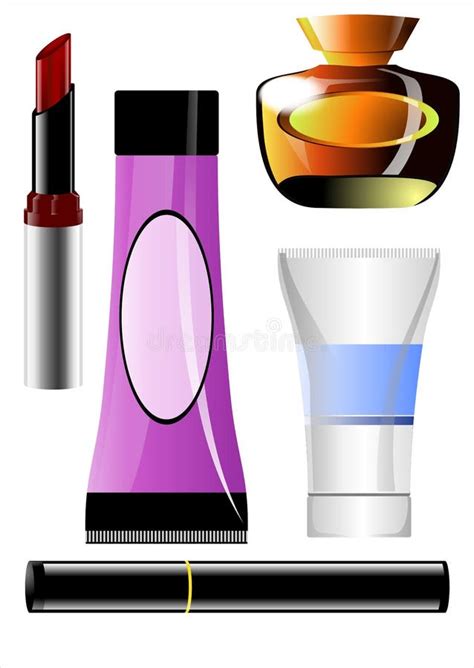 Cosmetics Package Stock Vector Illustration Of Objects