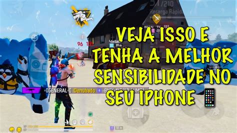 Iphone Free Fire Sensibilidade Atualizada A Melhor Sensi Pra Subir