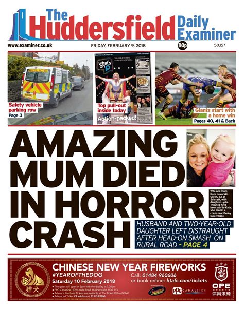 Huddersfield Examiner 2018 02 09