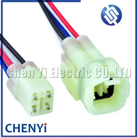 4-Pin-HM-090-male-female-Auto-Oxygen-Sensor-plug-Waterproof-Electrical ...