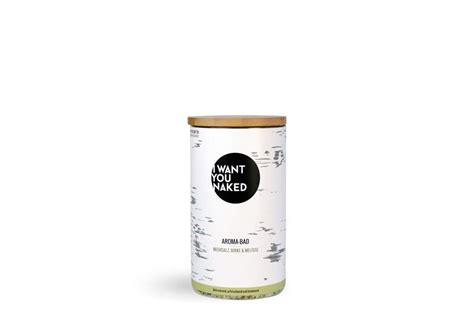 I Want You Naked Energetic Aroma Bath With Sea Salt Birch Lemon Balm G International