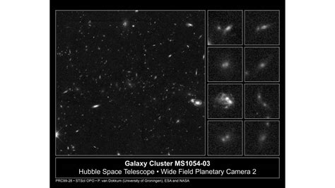 Galaxy Collisions In Distant Cluster Hubblesite