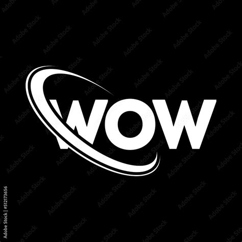 Wow Logo Wow Letter Wow Letter Logo Design Initials Wow Logo Linked