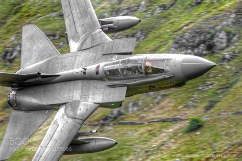 Photograph Low Flying Aircraft in the Mach Loop in Wales by Ian Schofield on 500px