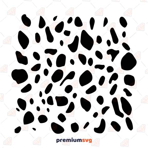 Dalmatian Spots Svg Dalmatian Pattern Pritable Premiumsvg