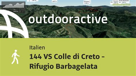 Vs Colle Di Creto Rifugio Barbagelata Youtube