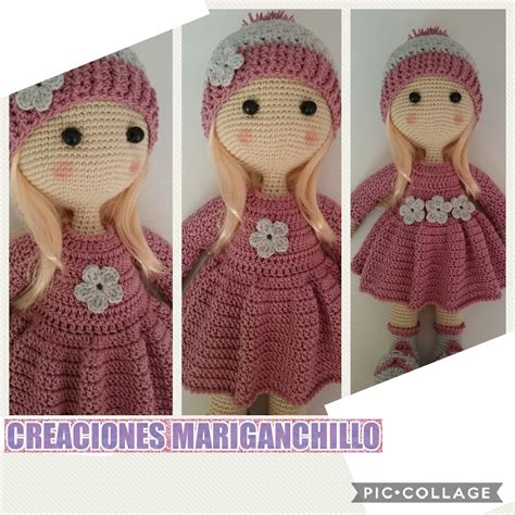 Creaciones Mariganchillo PATRÓN AMIGURUMI MUÑECA BÁRBARA