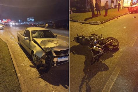 Motociclista Bate De Frente Contra Carro E Morre Na Sc Em Blumenau