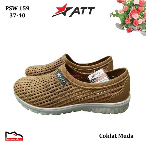 Jual Att Psw Dan Pso Sepatu Slip On Wanita Dewasa Att Bahan