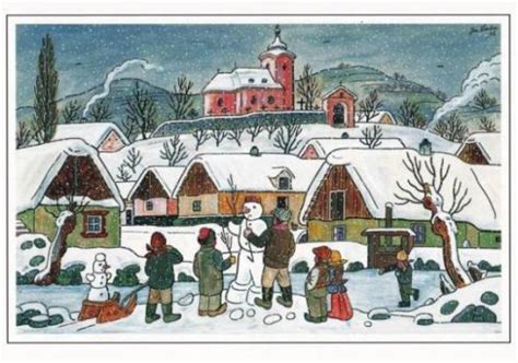 Josef Lada česká zima Josef Lada Czech winter Children s book