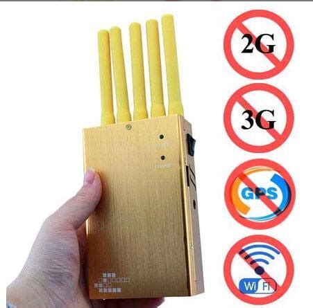 5 Bands All GPS 2g 3G 4G Jammer Handheld China Cell Phone Jammer And