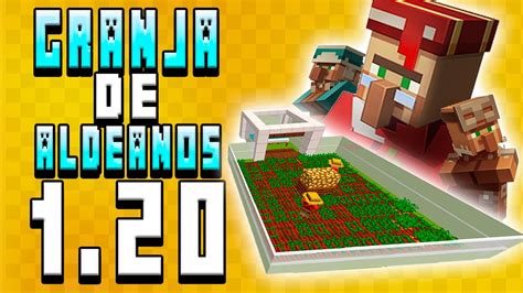 Granja De Aldeanos En Minecraft Java Y Bedrock Youtube