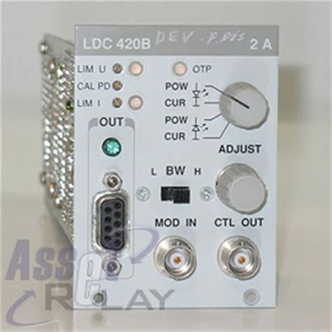 Buy Profile LDC 420B Laser Diode Controller