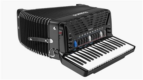 3d Model Digital Accordion Roland Fr3 X Turbosquid 2065269