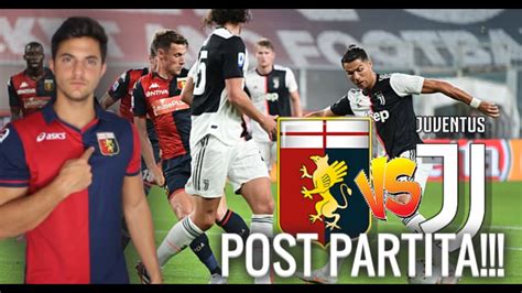 Genoa Juventus 1 3 Post Partita Magie Di Dybala Ronaldo E Douglas