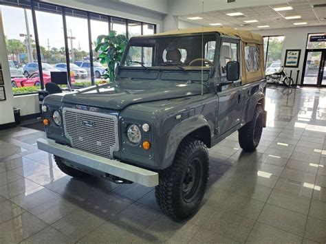 1991 Land Rover Defender 90 Soft Top V8 River House Frame Off