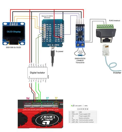 Daly Sofar Esp Bridge Enables Daly Smart Bms With C