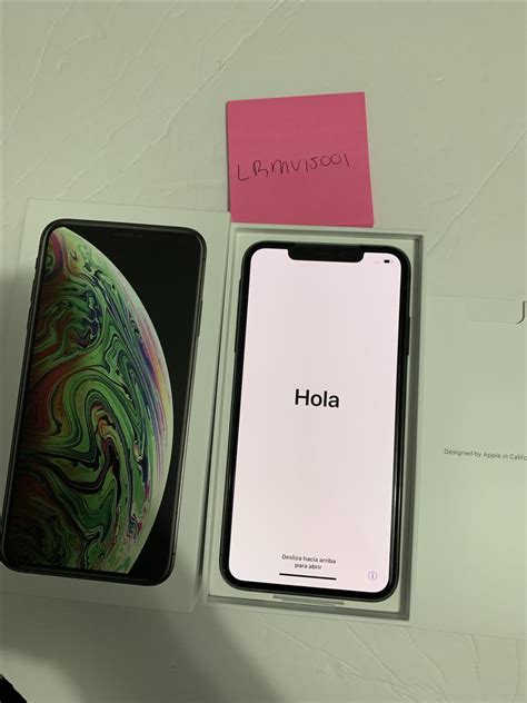 Apple Iphone Xs Max Unlocked Gray Gb A Lrmv Swappa