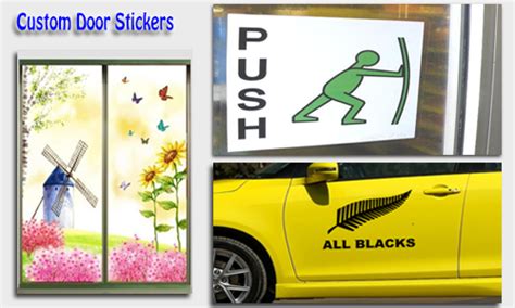 Custom Door Stickers – Give Your Marketing Techniques a New Look