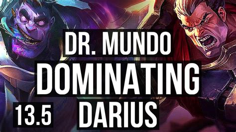 DR MUNDO Vs DARIUS TOP Rank 3 Mundo 11 4 14 Dominating TR