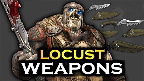 The Vicious LOCUST WEAPONS In Gears Of War Lore YouTube