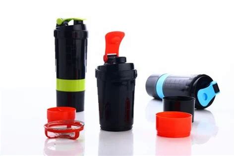 Plastic Gym Shaker Bottles Ml At Rs Piece In Rajkot Id