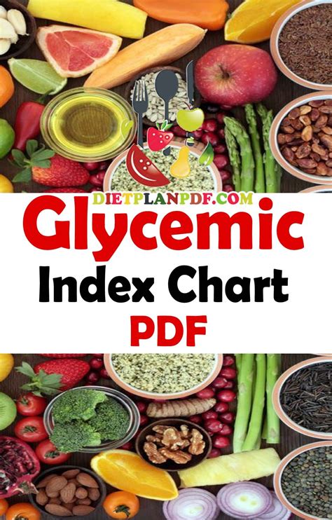 Glycemic Index Chart PDF – What It Is & How To Use It ‣ Diet Plan PDF