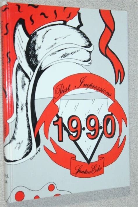 1990 Lima Senior High School Yearbook Annual Lima Ohio Oh Spartan