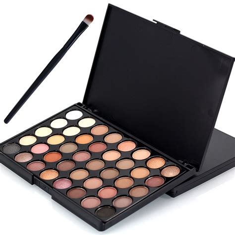 40 Color Matte Eye Shadow Pallete 1 Brush Make Up Palette Eyeshadow