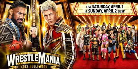Wwe Wrestlemania 39 Night 1 Final Card And Live Coverage Reminder