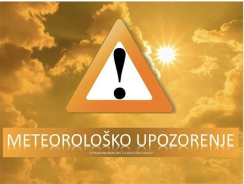 Narandžasto upozorenje za veći dio BiH temperature sutra do 40 stepeni