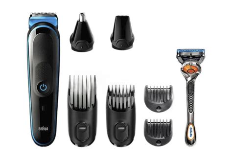 Триммер Braun MGK5265, 8-в-1 + Бритва Gillette