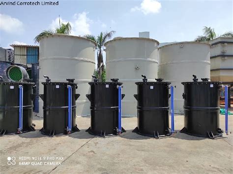 HDPE PP FRP Coated Chemical Storage Tank Capacity 5000 10000L At Rs