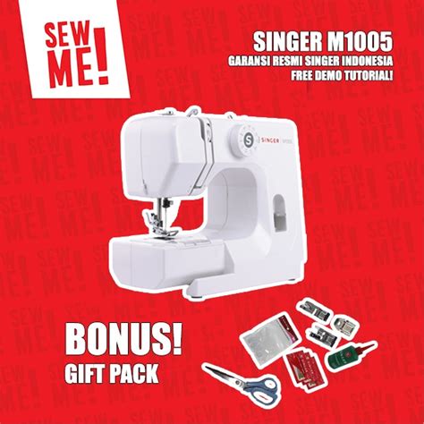 Jual Mesin Jahit Singer M Portable Free Tutorial Dan Bonus