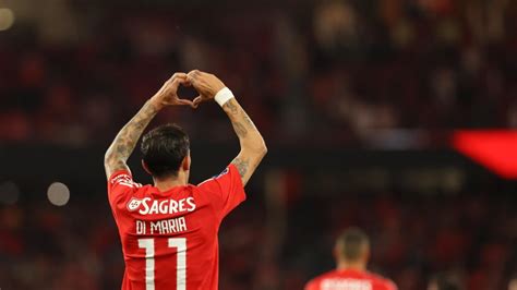 Saudades de Di María Colosso europeu relembra feito do craque do Benfica