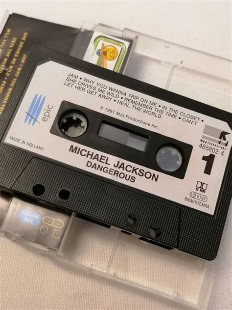 Michael Jackson Dangerous Mc Kassette Kaufen Auf Ricardo